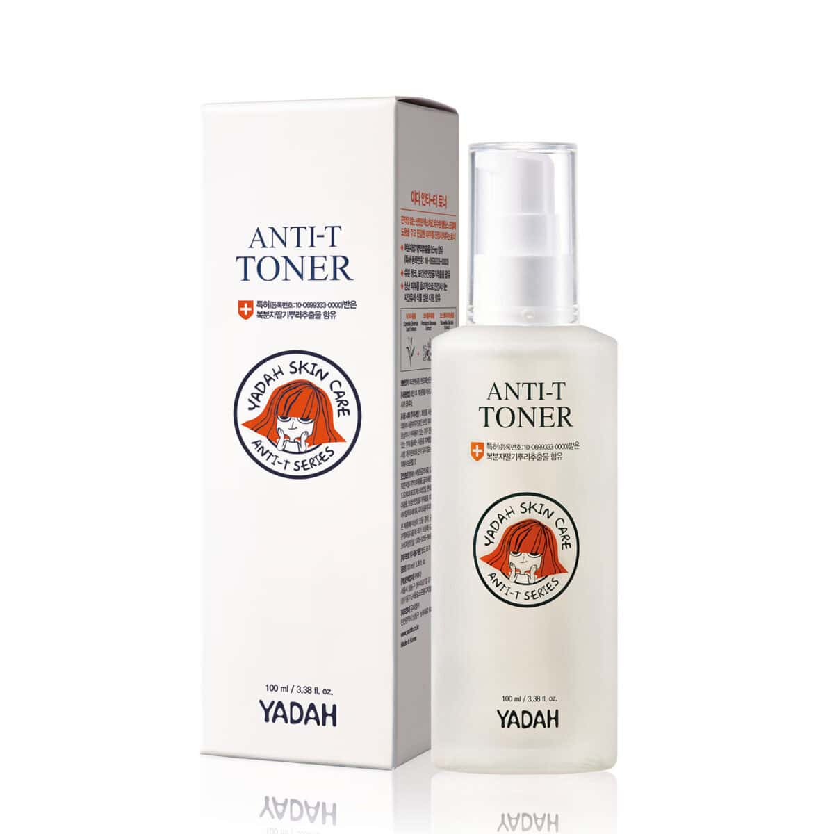YADAH Anti-T Toner 抗痘保濕化妝水 100ml - Image 2