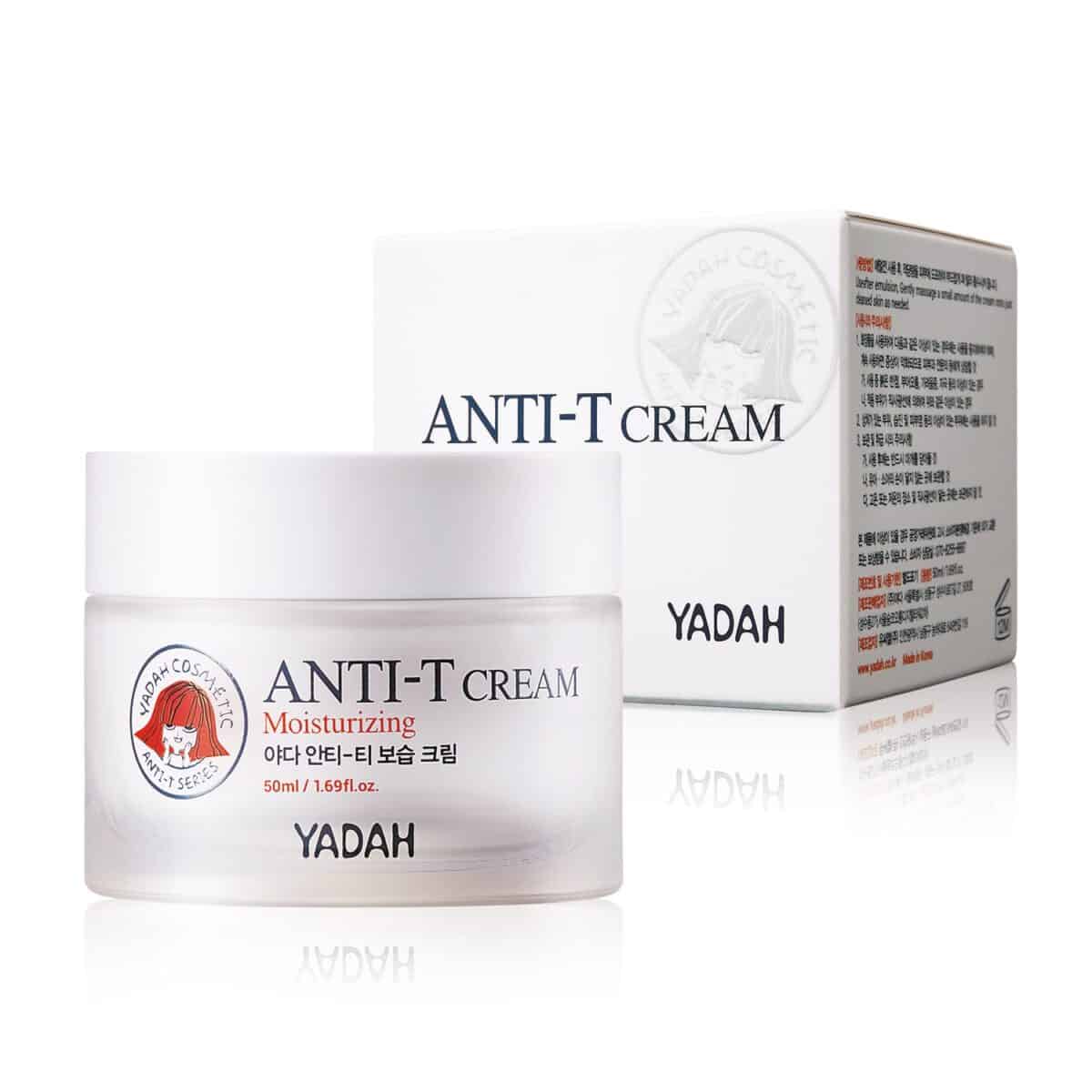 YADAH Anti-T Moisturizing Cream 抗痘保濕霜 50ml - Image 2