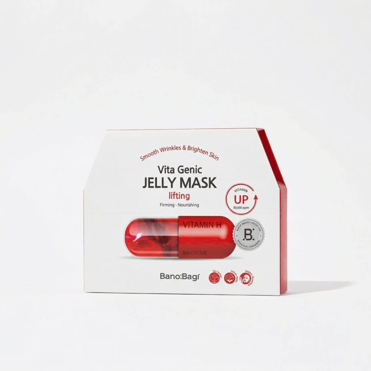 BANOBAGI Vita Genic Jelly Mask Lifting  彈力緊致維生素果凍面膜 30g x 10pcs - Image 1