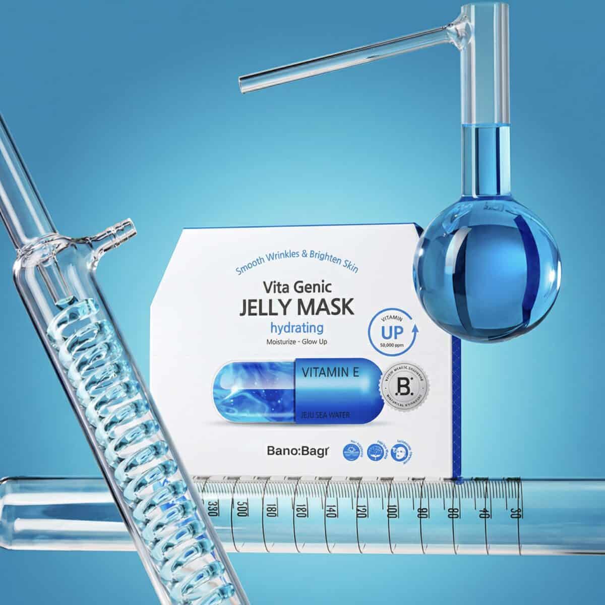 BANOBAGI Vita Genic Jelly Mask Hydrating 保濕補水維生素果凍面膜 30g x 10pcs - Image 2